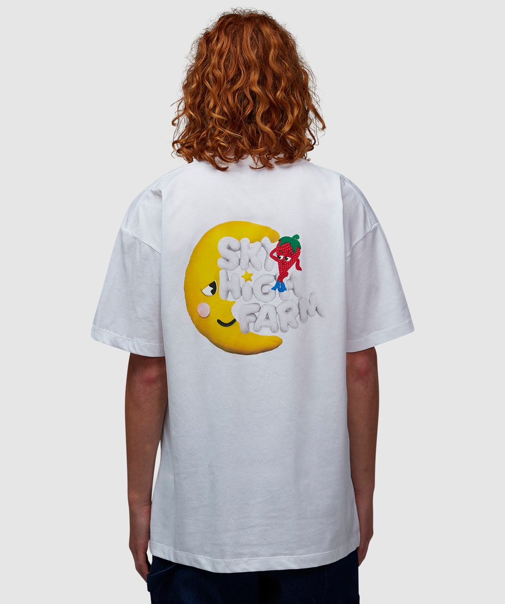 Sky High Farm Shana Graphic T-Shirt (White - S) - Size S, Unisex