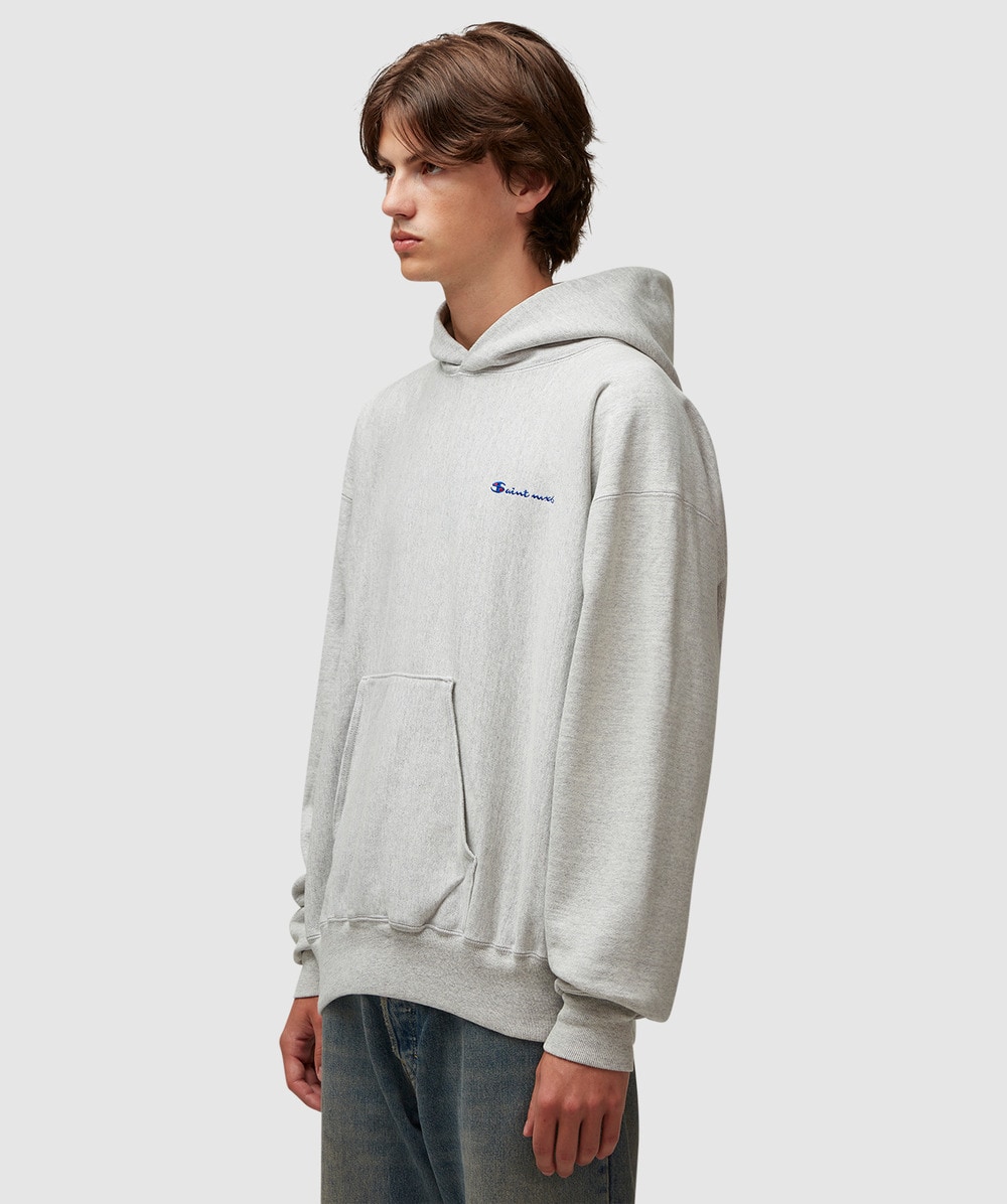 トップス SAINT MICHAEL HOODIE SAINT GRAY Saint Michael- Zip up Hoodie (Grey) – JUICESTORE