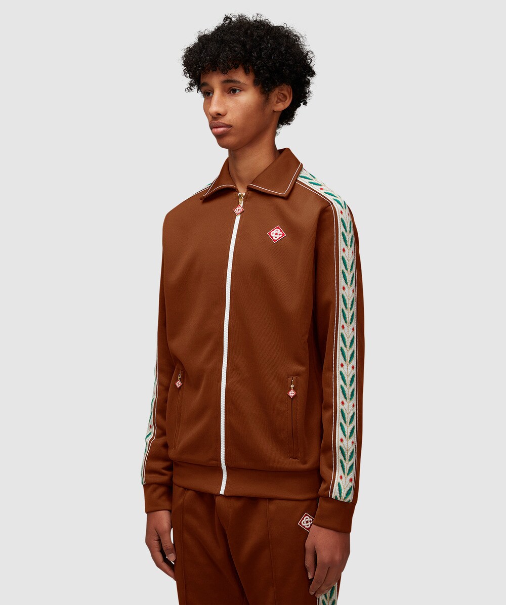brown kappa jacket