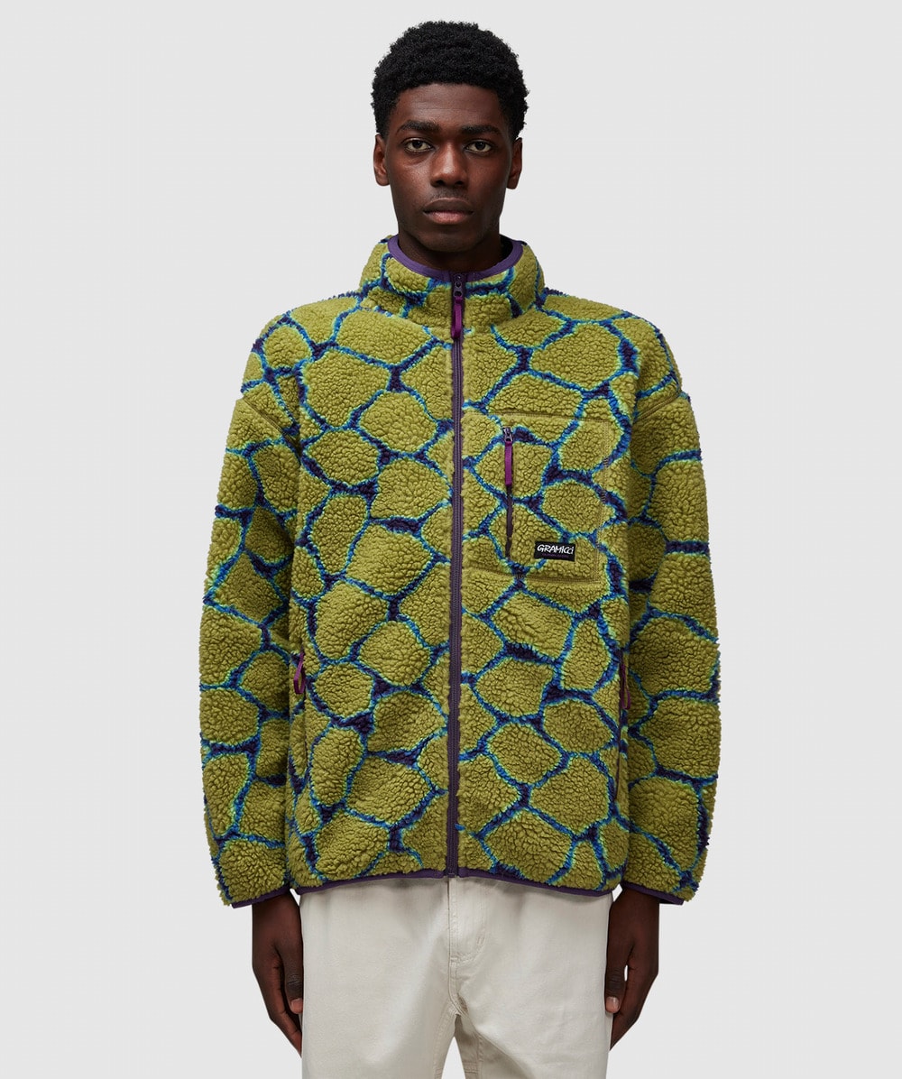 Olive online sherpa jacket