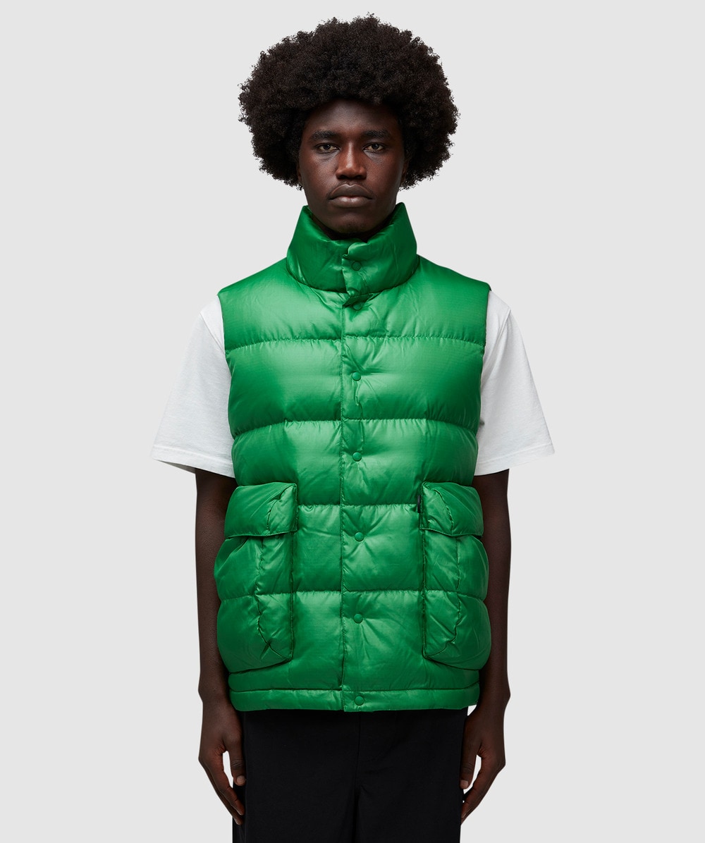 Daiwa Tech Backpacker Down Gilet (Green - M) - Size M, Male