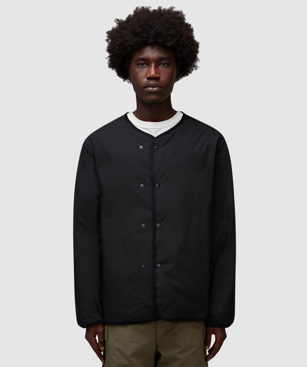 Nanamica Reversible Down Cardigan (Black - L) - Size L, Male