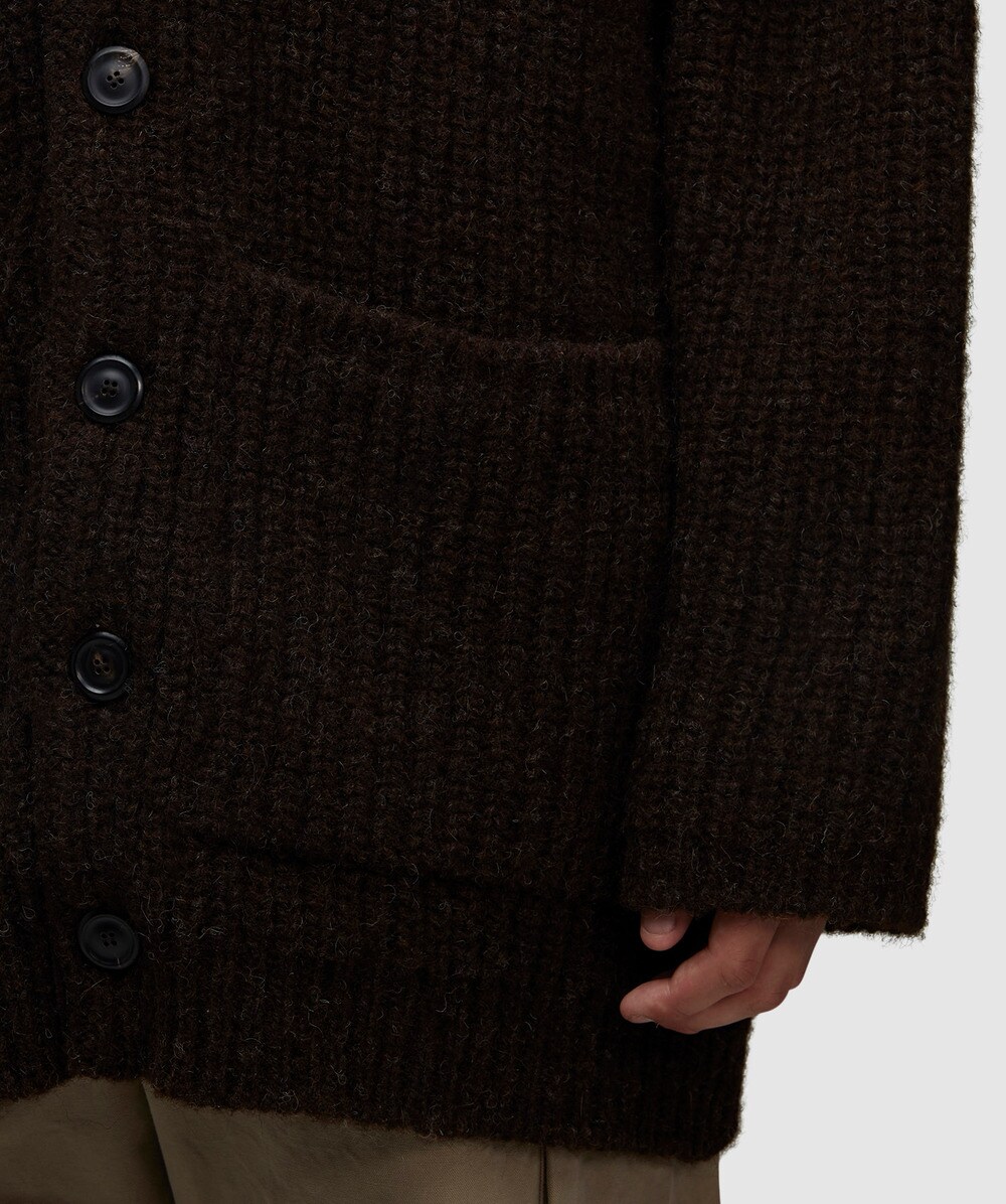 Our Legacy Colossal cardigan | WELSH BLACK | SEVENSTORE