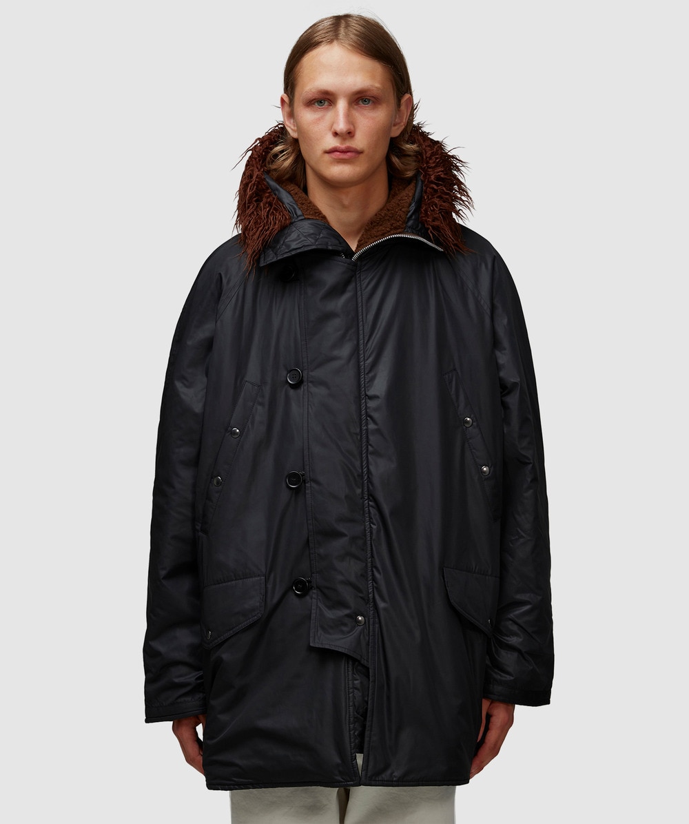 Our Legacy Snorkel parka jacket | BLACK | SEVENSTORE