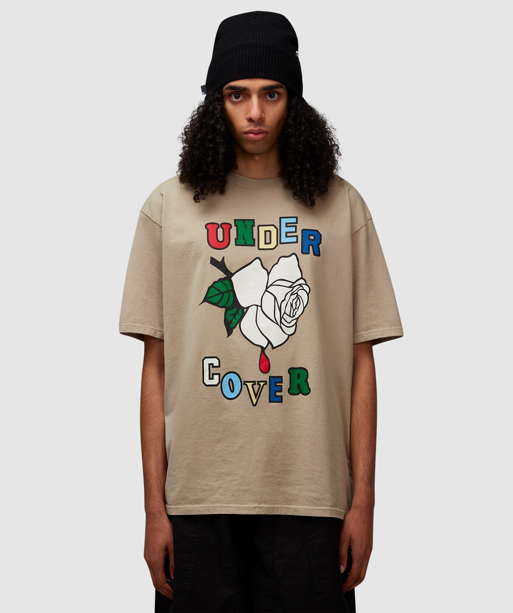 Undercover Rose T-Shirt (Brown - 5) - Size Clothing & Accessories > Clothing > Shirts & Tops, Unisex