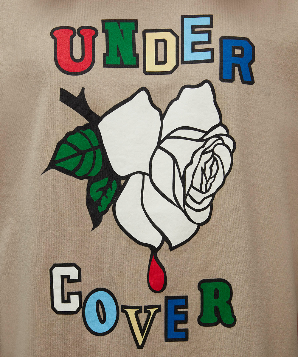 Undercover Rose t-shirt | BROWN | SEVENSTORE Undercover Rose t-shirt | BROWN | SEVENSTORE