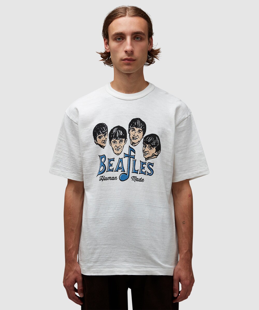 Human Made Beatles t shirt   WHITE   SEVENSTORE