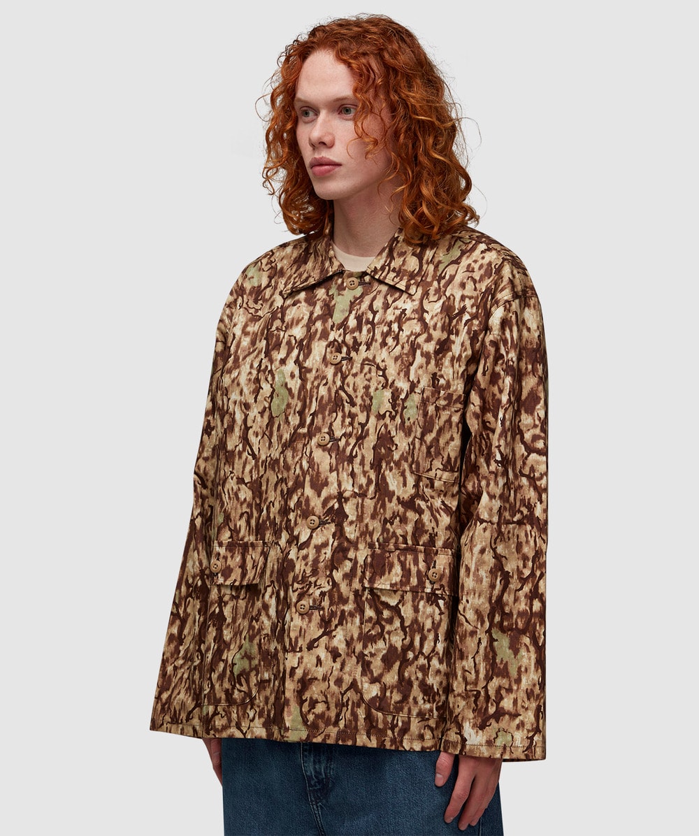 South2 West8 Hunting shirt | HORN CAMO | SEVENSTORE