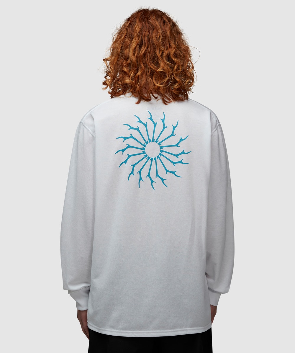 South2 West8 Round Pocket T-Shirt (White - S) - Size S, Unisex