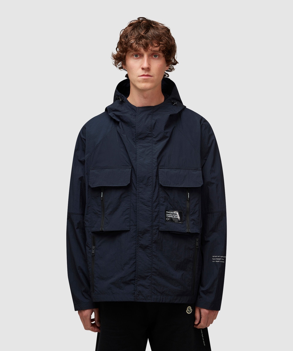 Moncler Genius X FRGMT Hiroshi Fujiwara dotter short parka jacket ...