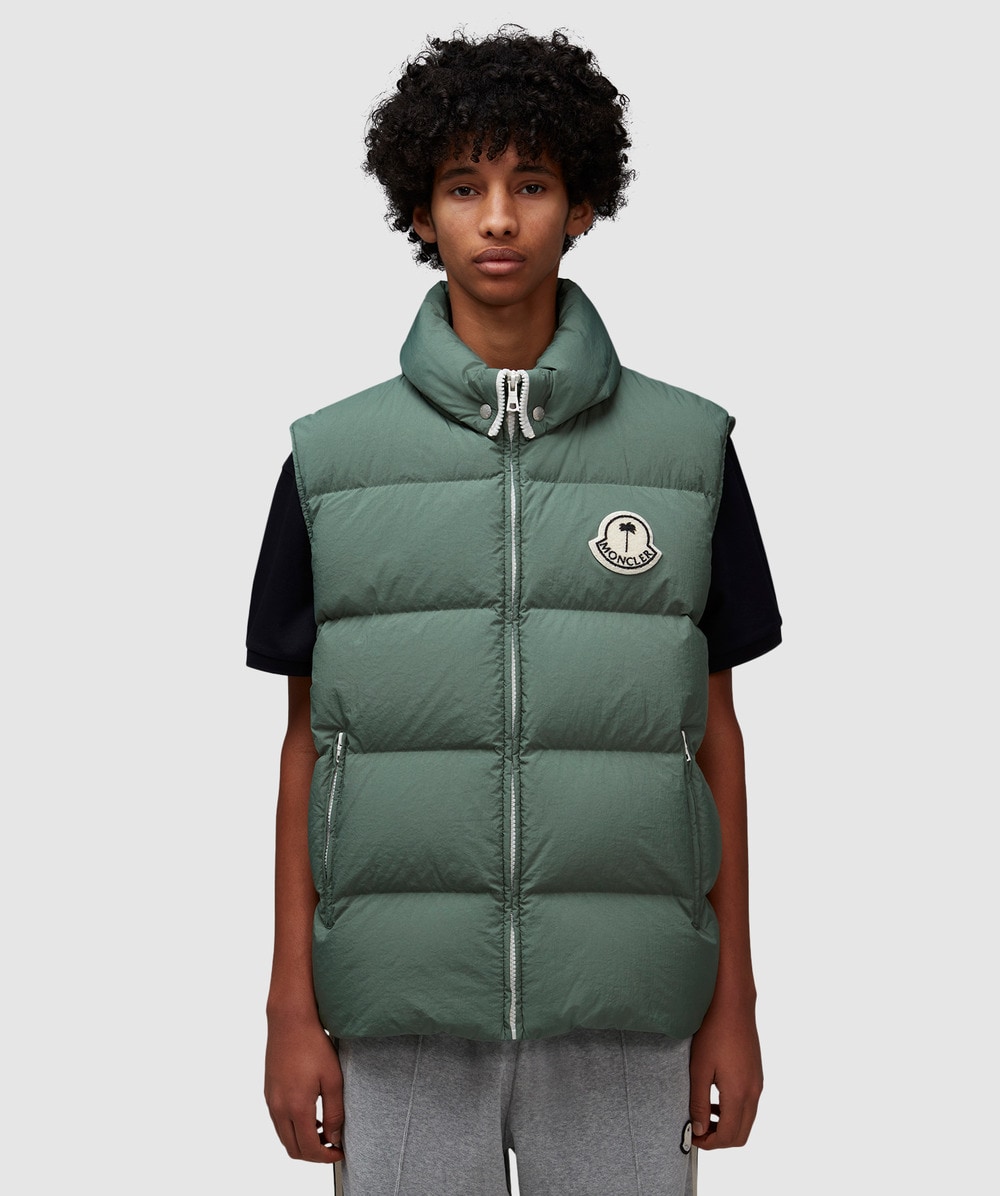 Moncler Genius X Palm Angels rodmar vest OLIVE SEVENSTORE