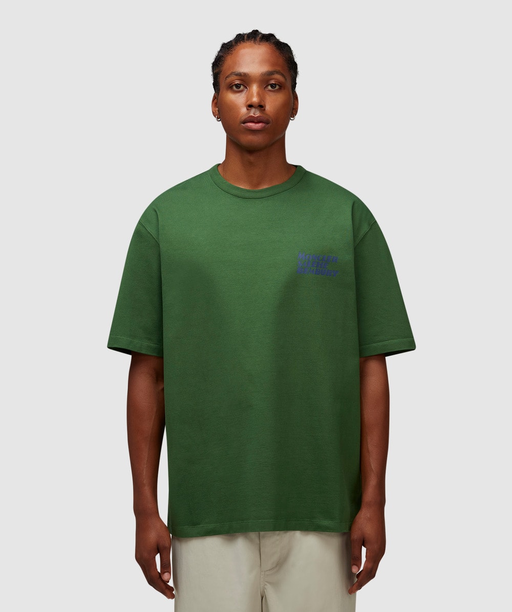 Moncler Genius X Salehe Bembury t-shirt | GREEN | SEVENSTORE