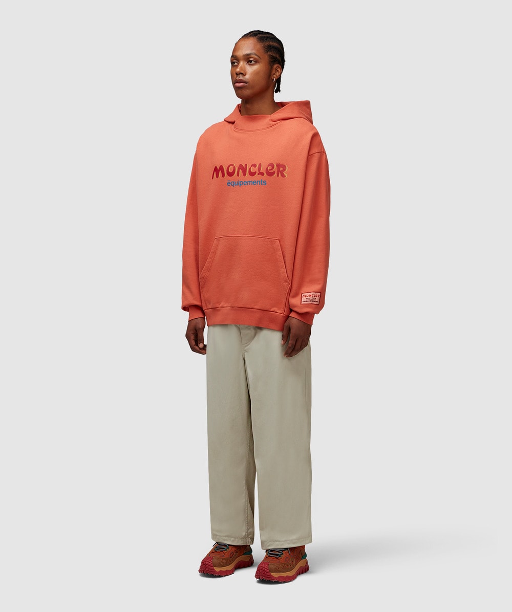 MONCLER GENIUS X SELEHE BEMBURY☆ロゴ フーディ【UK発】 Moncler Genius X Selehe Bembury hoodie | ORANGE | SEVENSTORE
