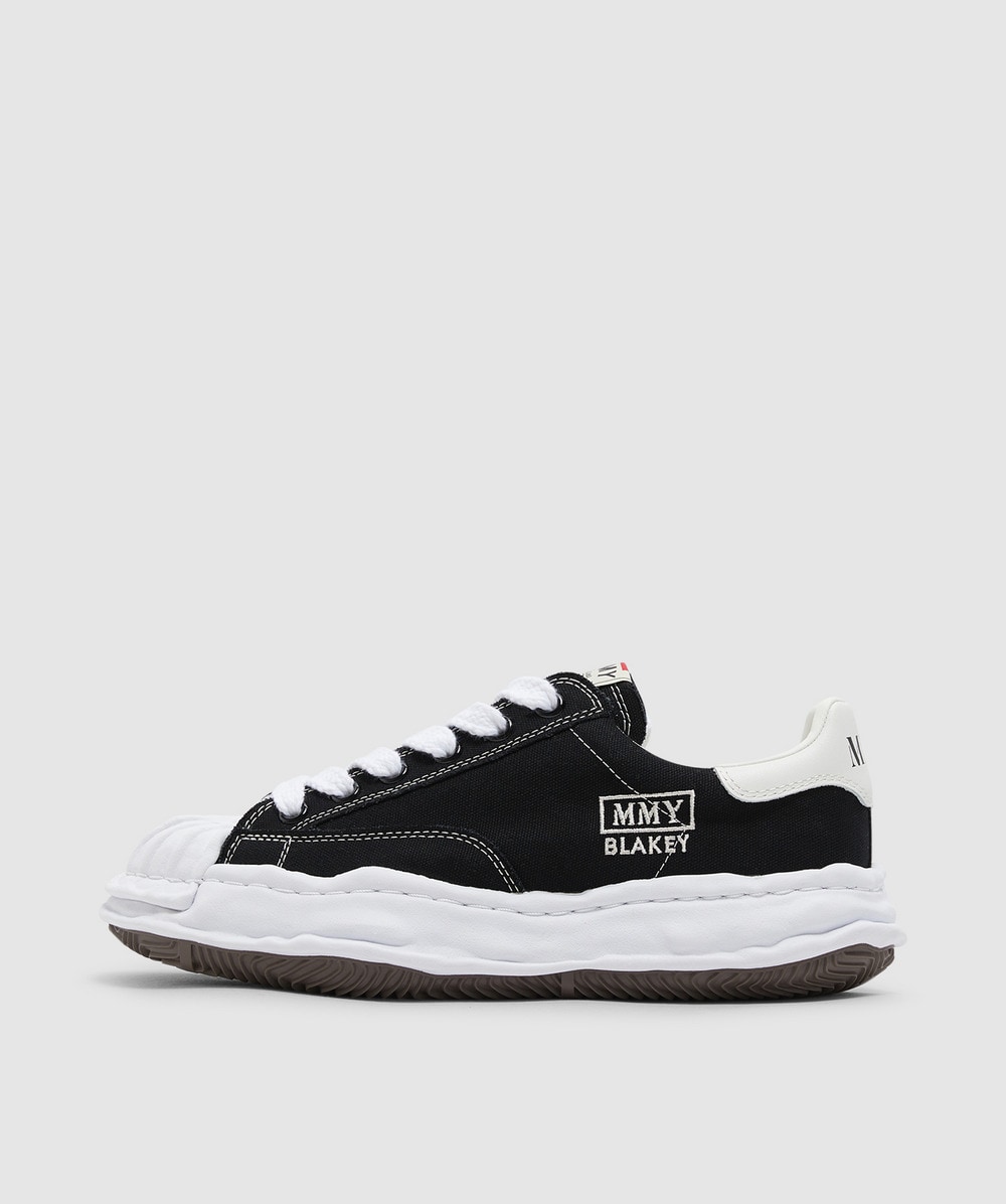 Maison Mihara Yasuhiro Blakey Low Og Canvas Sneaker (Black - 45) - Size 45, Unisex
