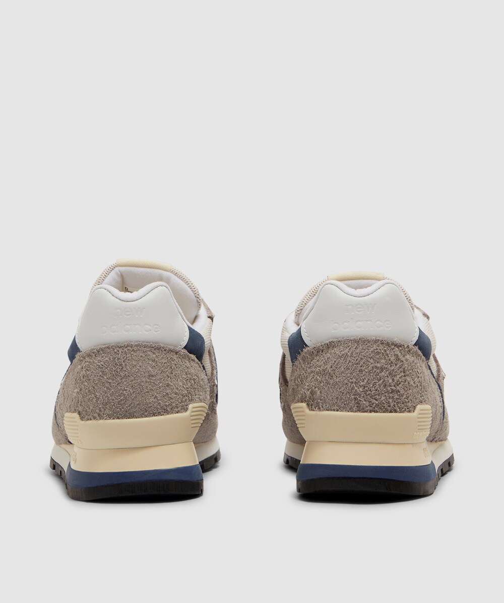 New balance blue grey & yellow 996 suede trainers sale