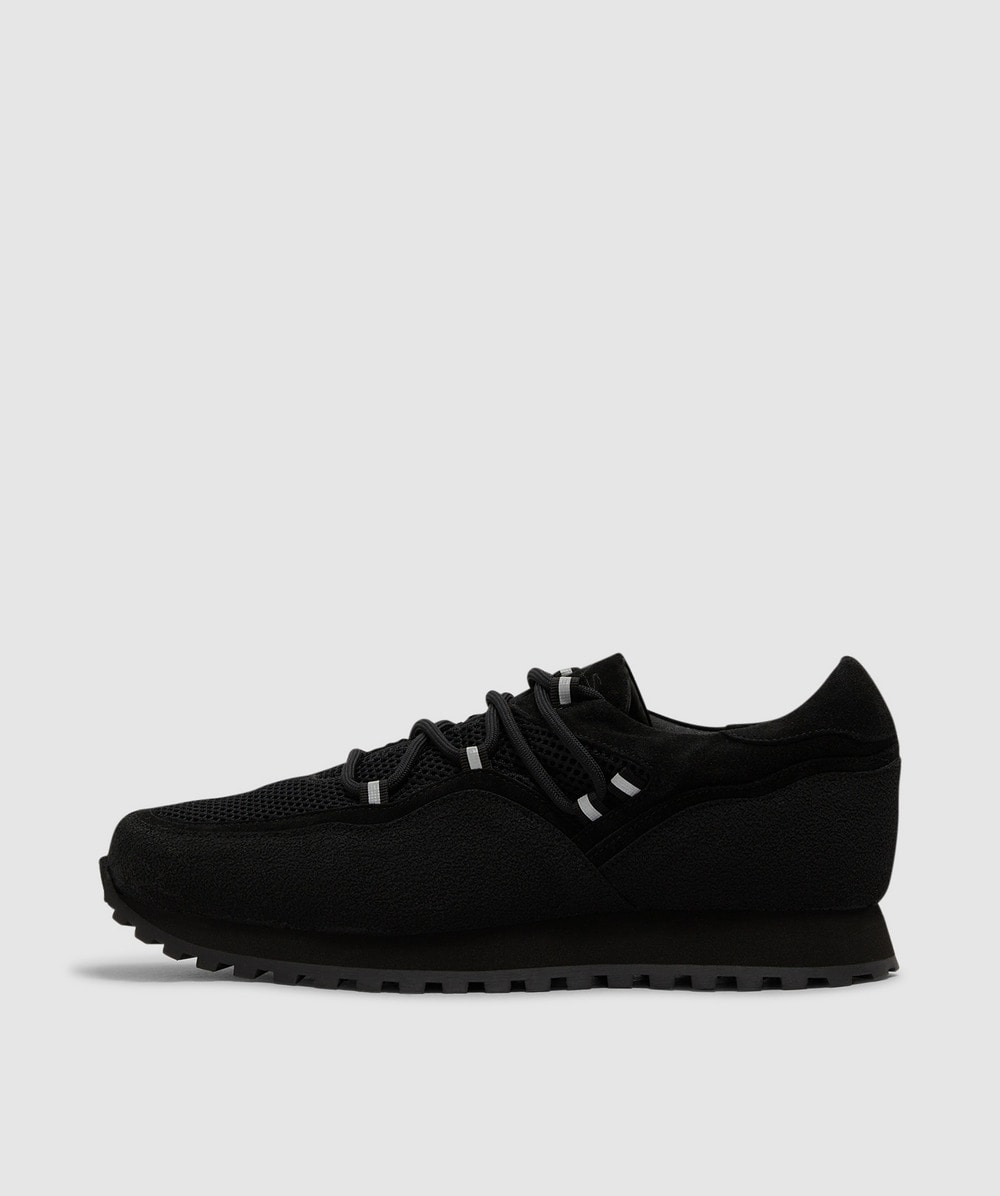 Tarvas Bather Recycled Suede Sneaker (Black - 11) - Size Clothing & Accessories > Shoes, Unisex