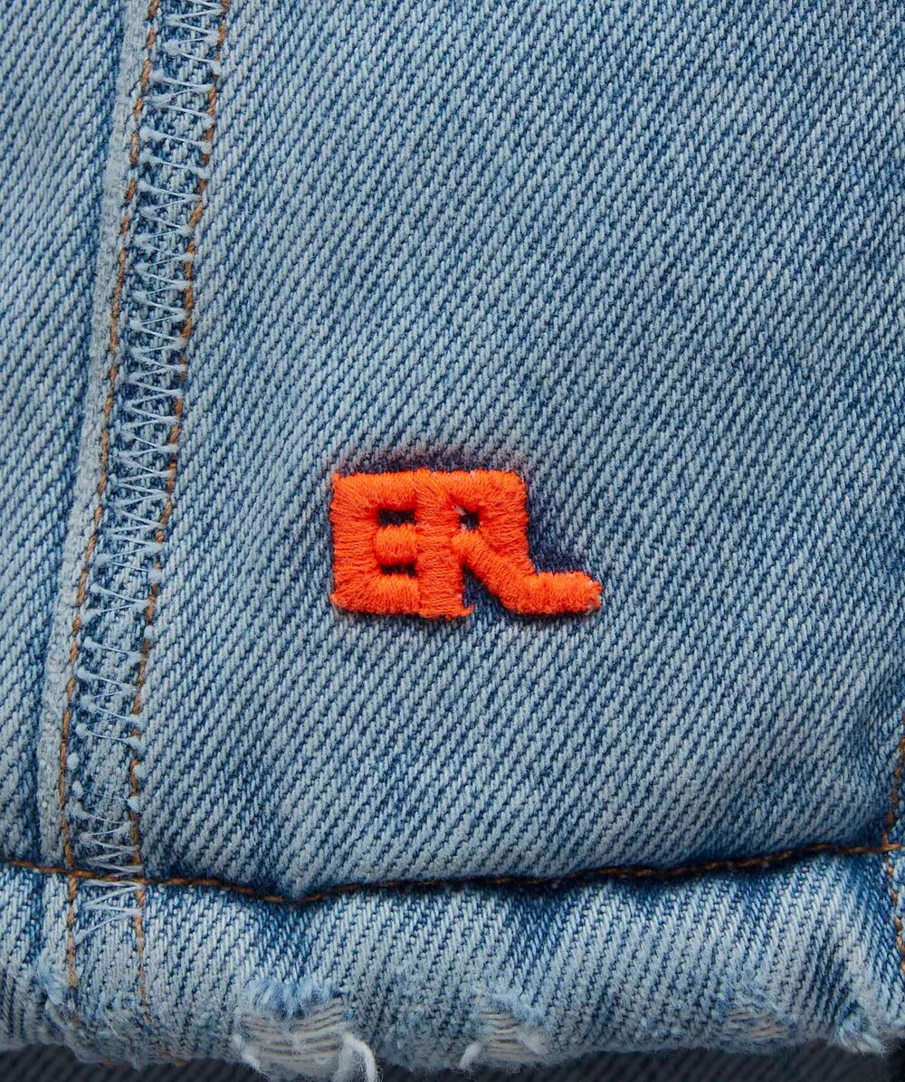 Veste Trucker Levi's X ERL En Denim Sherpa - Taille L, Bleue - Neuf Avec étiquettes (NWT)