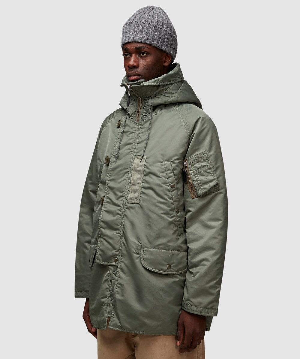 Beams Plus MIL type N 3B down jacket SAGE SEVENSTORE
