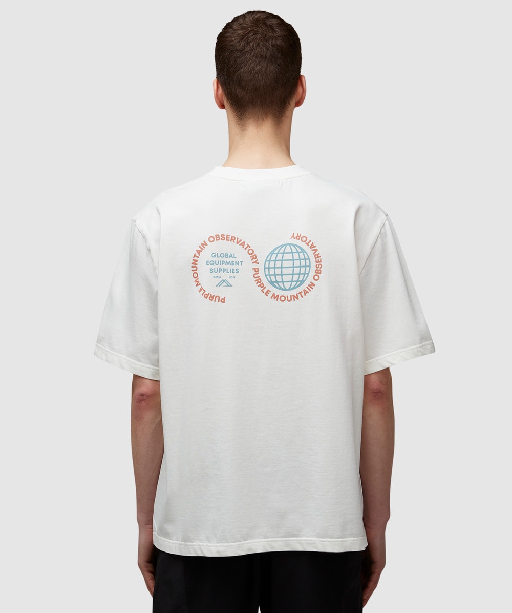 Purple Mountain Observatory Globe T-Shirt ( White - S) - Size S, Unisex