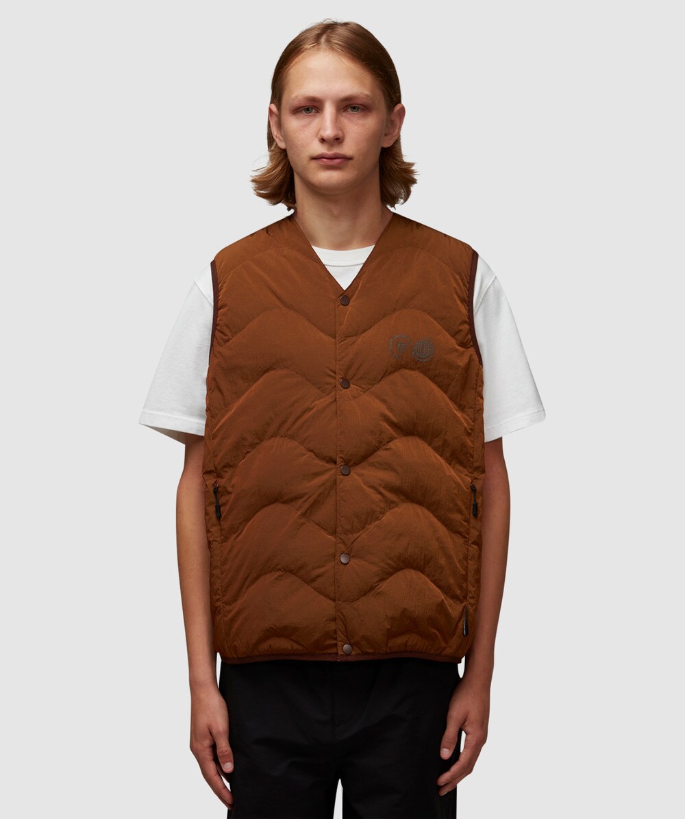 Purple Mountain Observatory Quilted gilet vest | MONKS ROBE | SEVENSTORE