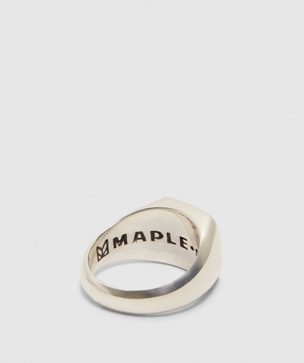 Floral shop signet ring