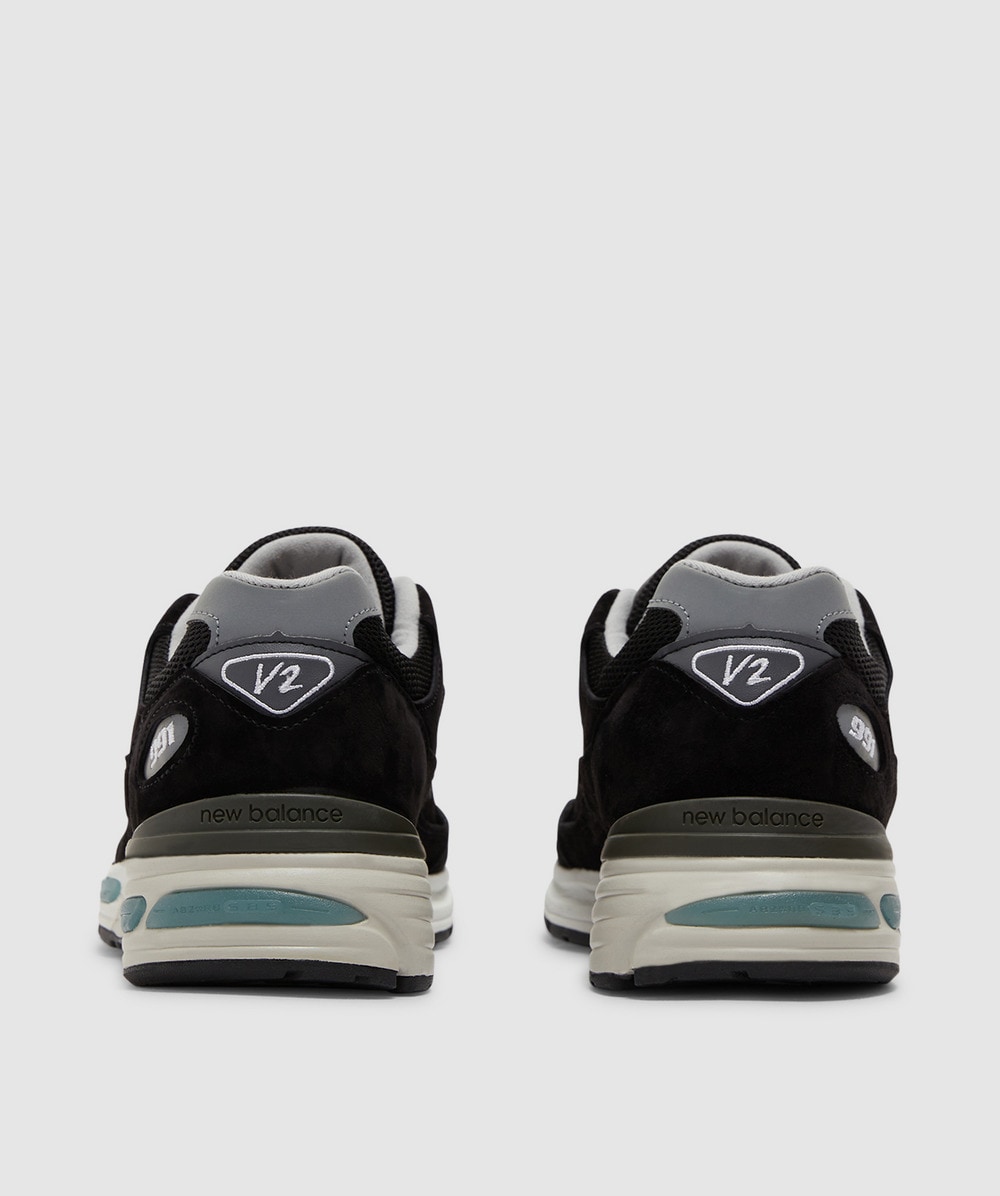 スニーカー New Balance 991v2 MiUK Stone  Black New Balance 991v2 MiUK Stone Island Black 🎬 • All sizes