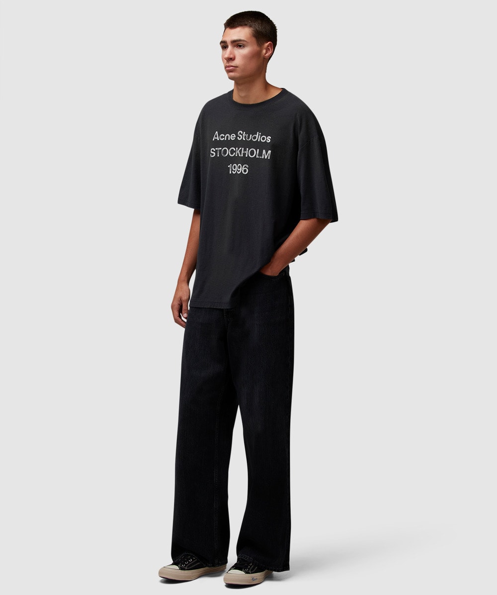 Acne Studios Exford 1996 t-shirt | FADED BLACK | SEVENSTORE