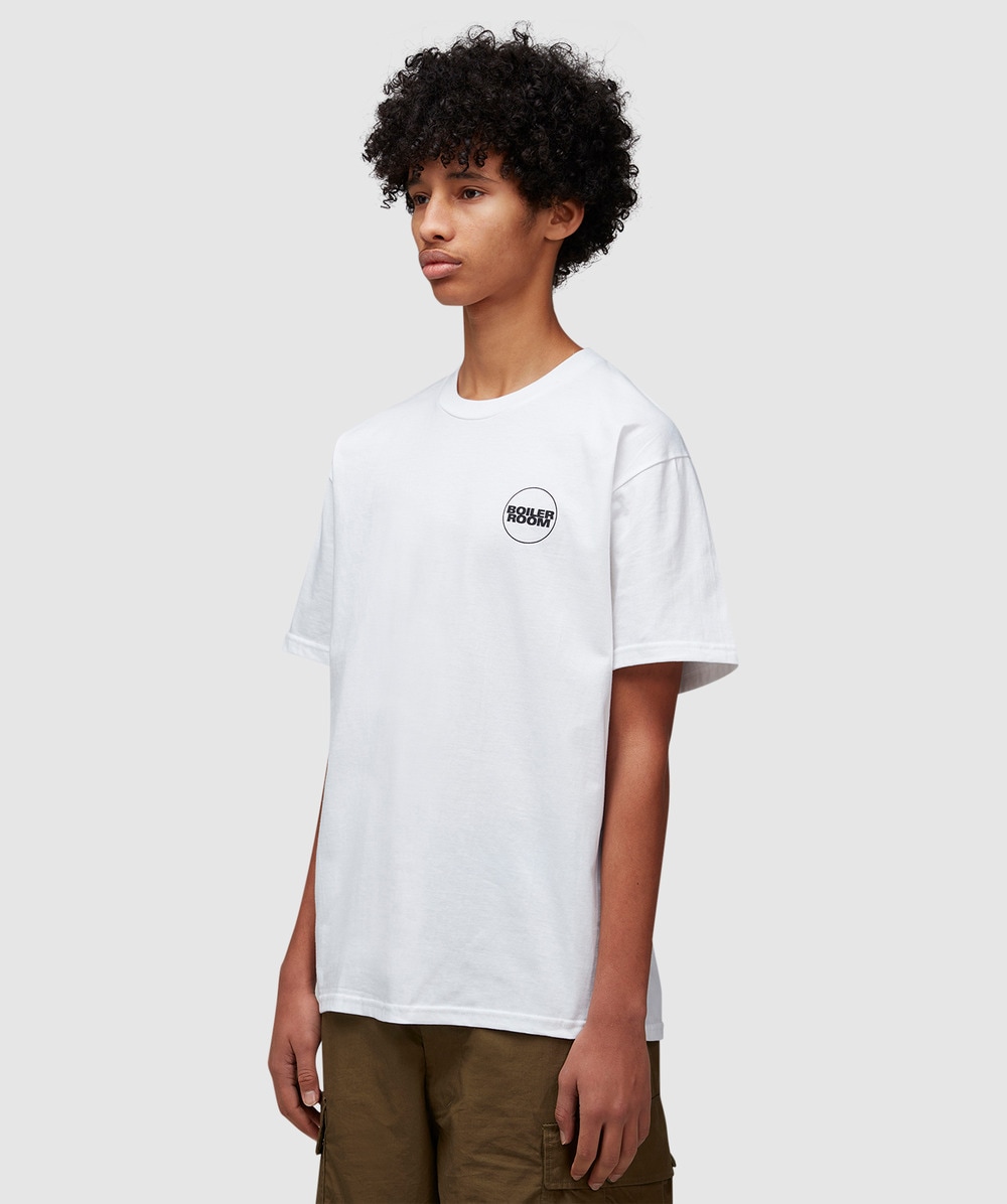 Boiler Room Logo t-shirt | WHITE | SEVENSTORE