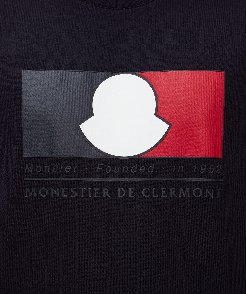 Moncler Tricolour box logo t-shirt | NAVY | SEVENSTORE Moncler Tricolour box logo t-shirt | NAVY | SEVENSTORE