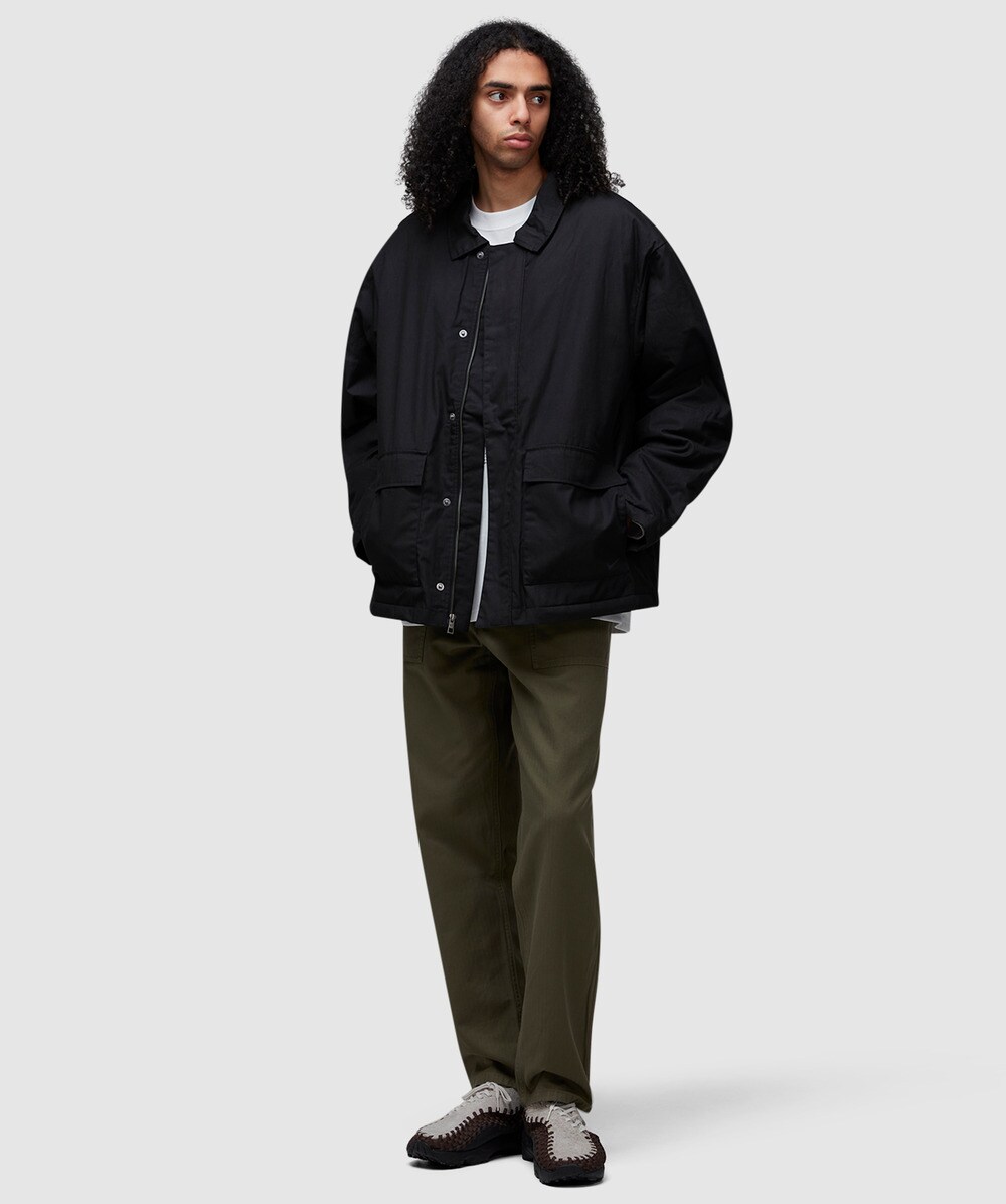 Nike Life waxed canvas jacket BLACK BLACK SEVENSTORE