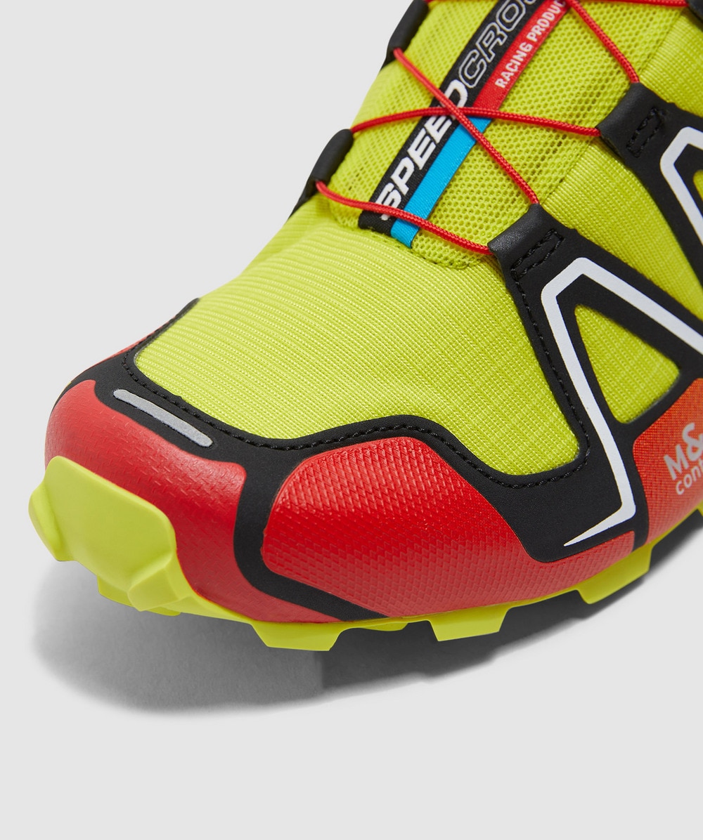 Salomon S Lab Speedcross 3 sneaker | SULPHUR SPRING/HIGH RISK RED
