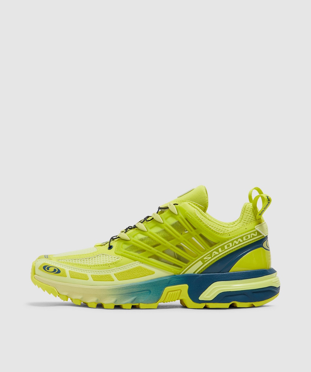 Salomon S LAB Acs Pro Advanced Sneaker (Sulphur Spring/Deep Dive/Sunny Lime - 8) - Size 8 - Men's, Unisex