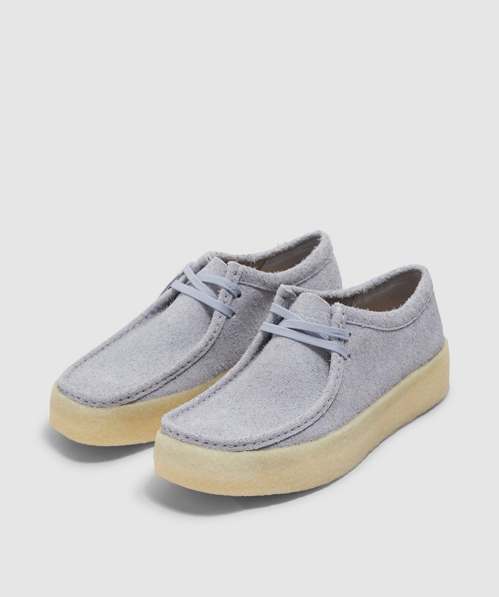 Clarks Originals Wallabee cup sneaker | CLOUD GREY SDE