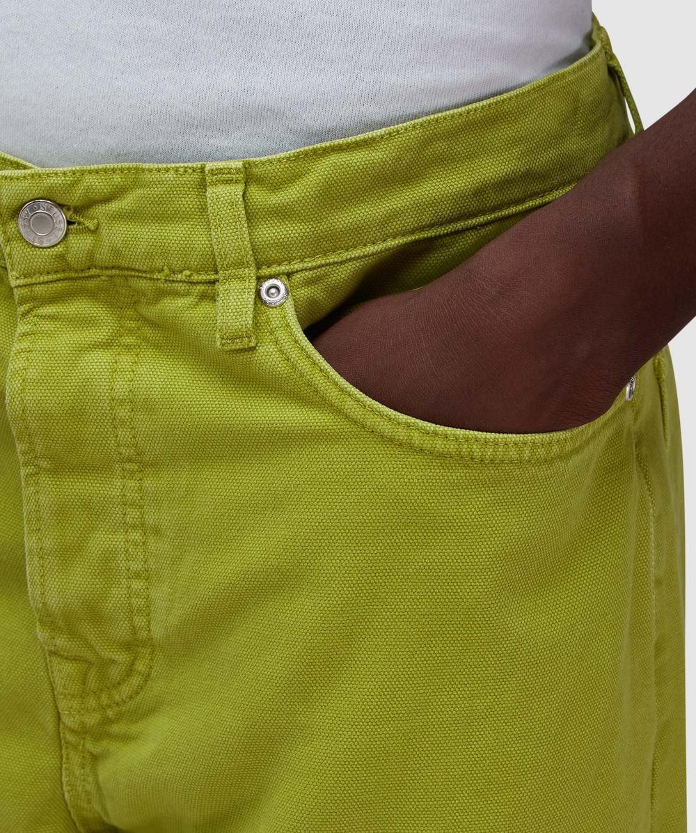 STUSSY BIG OL' JEAN WASHED CANVAS カーキ30 Stüssy Big OL Washed Canvas Jeans | Green | FARFETCH