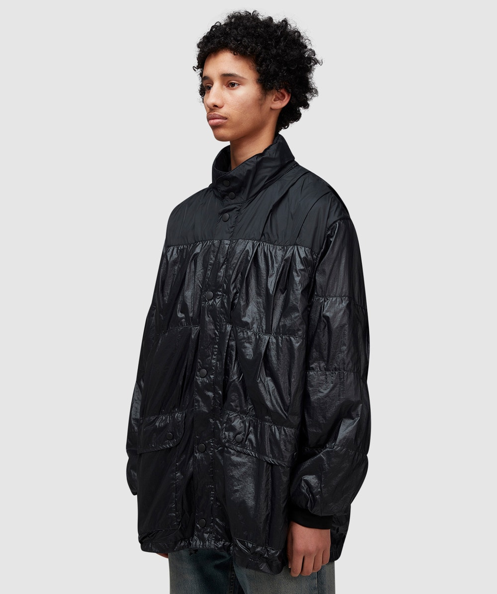 【OUR LEGACY】EXHAUST PUFFA サイズ32 Our Legacy Exhaust puffa jacket | BLACK | SEVENSTORE