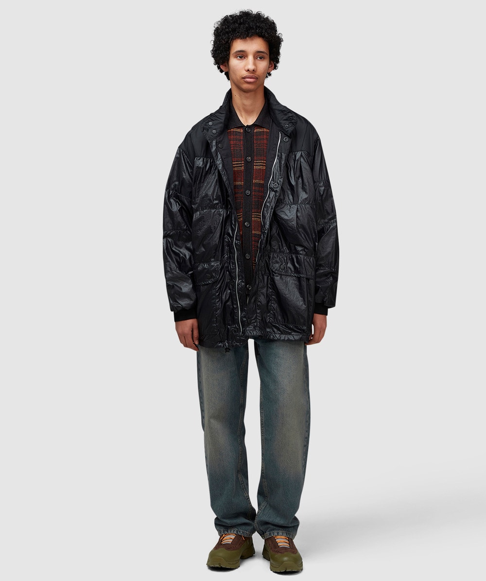 Our Legacy Exhaust puffa jacket | BLACK | SEVENSTORE