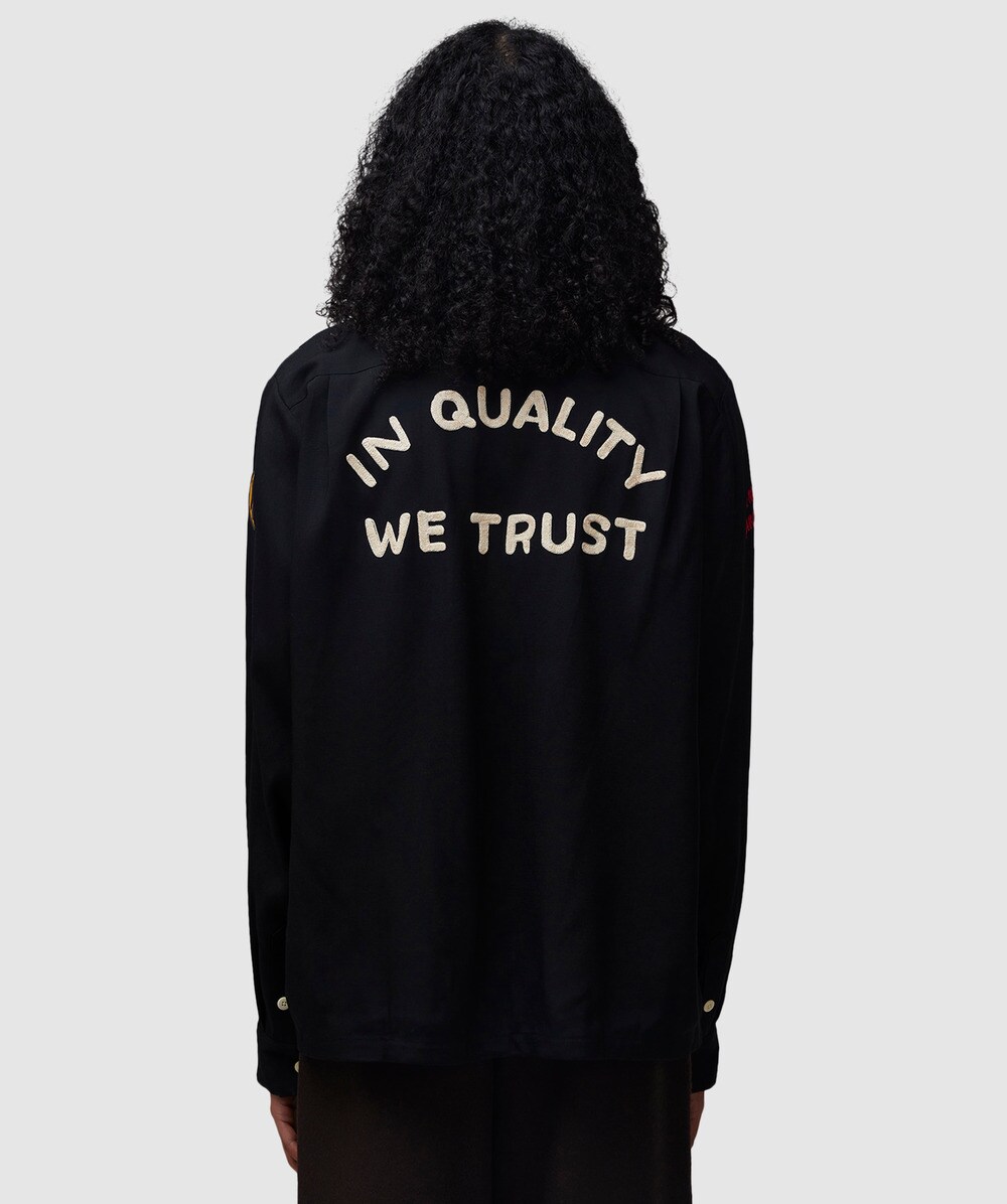 visvim CANAAN SHIRT L/S BLACK