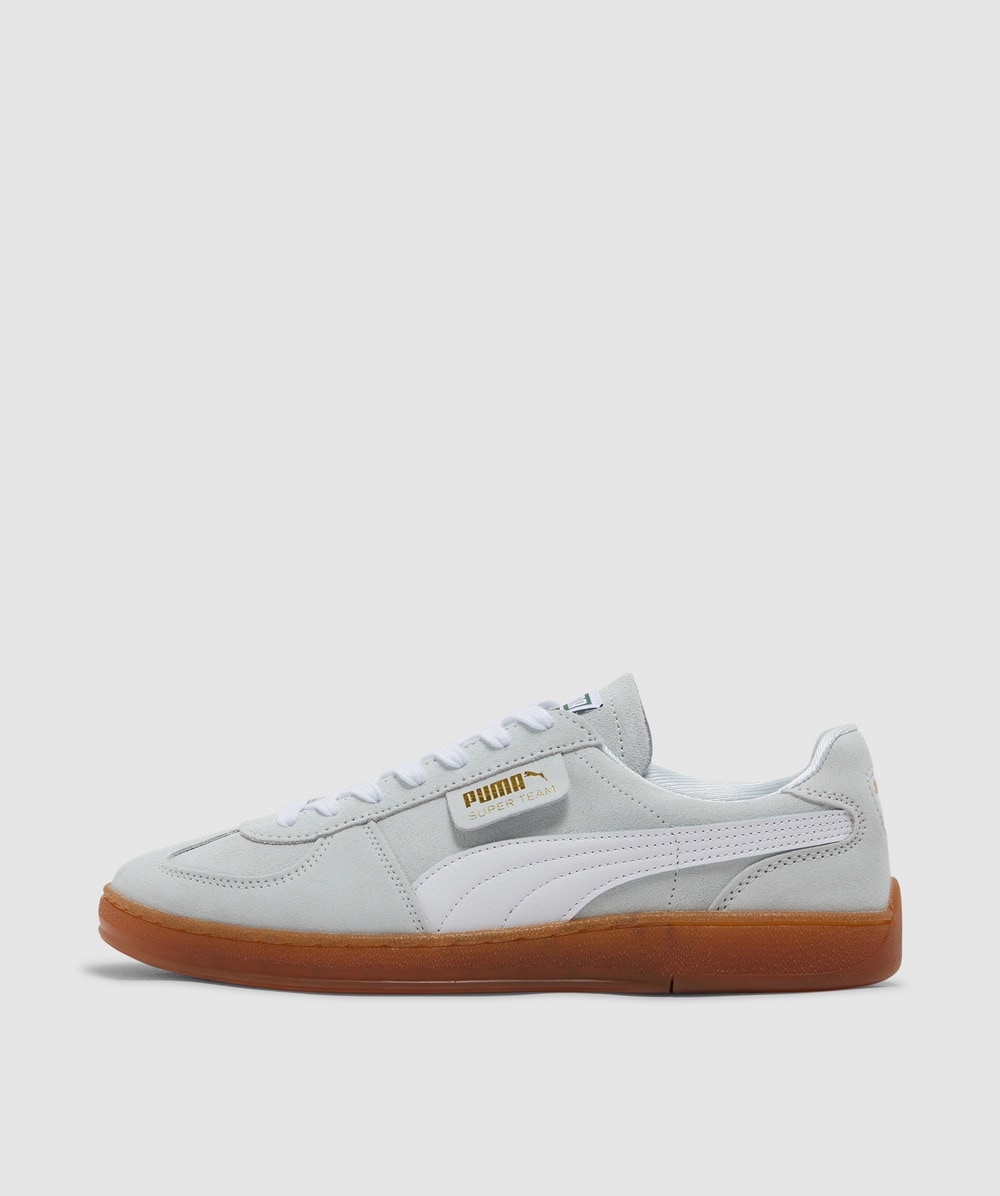 Puma Super Team Og Sneaker (Blue Skies - Puma White - Gum - 8) - Size 8 - Men's, Unisex