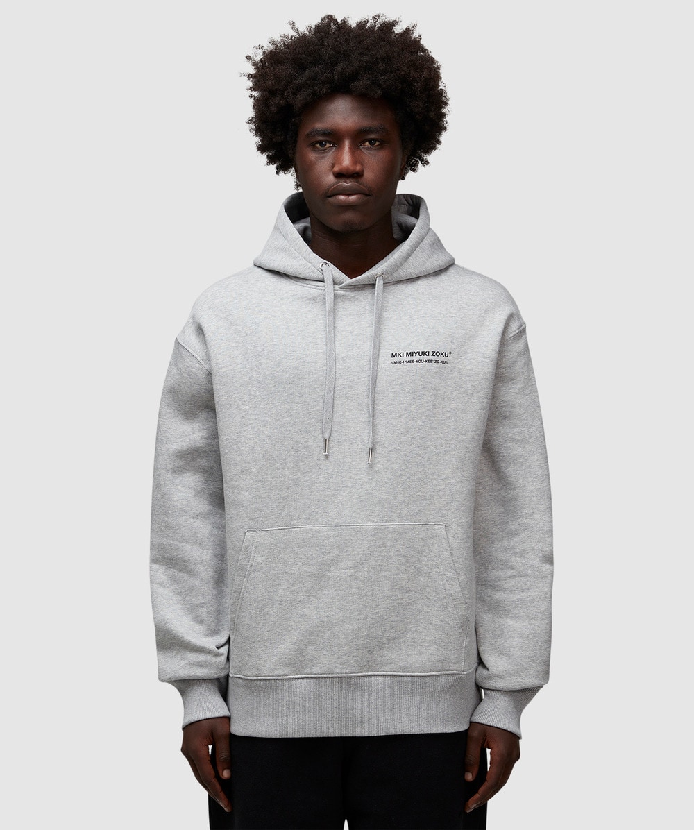 MKI Miyuki Zoku Phonetic hoodie | GREY | SEVENSTORE