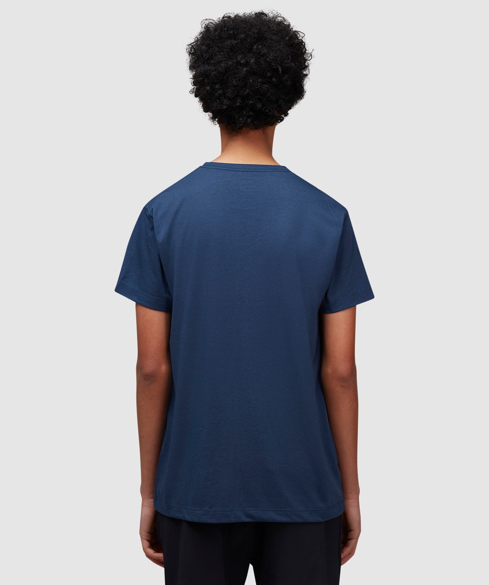 Tシャツ・カットソー D SQUARED2 Midnight blue cotton t-shirt D SQUARED2(ディースクエアード) Tシャツ・カットソー(メンズ