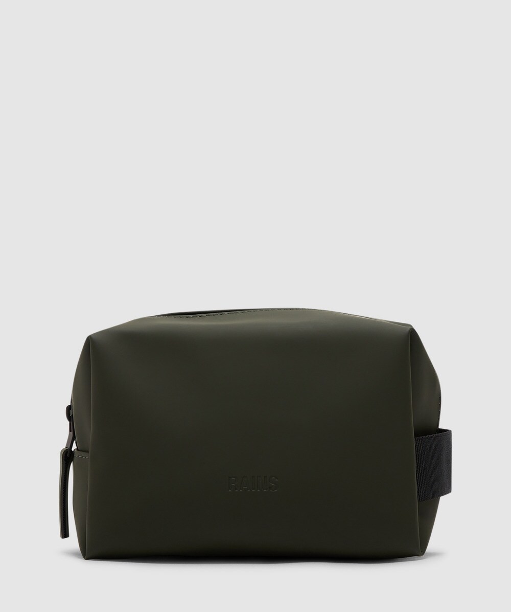 【関税込み】Small Wash Bag - RAINS - Synthetic - Green Rains Small wash bag | GREEN | SEVENSTORE