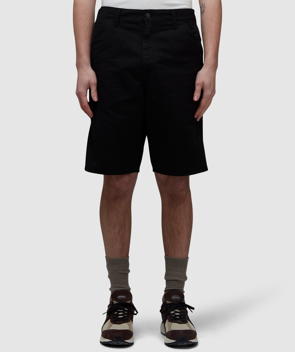 Carhartt WIP Single knee short | BLACK | SEVENSTORE