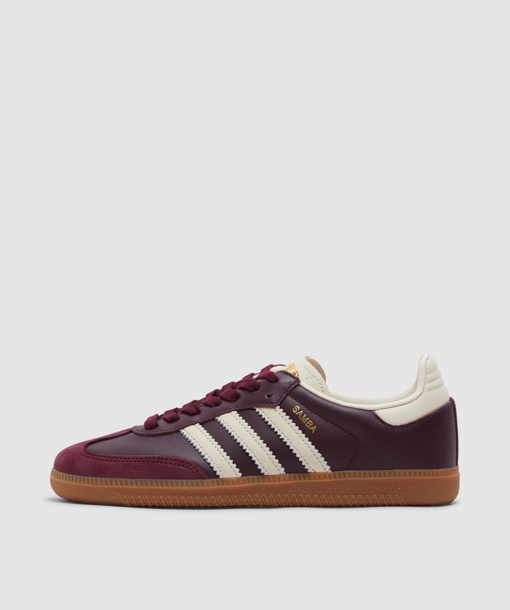 Adidas , Skateboarding, Female, Red, 7 Uk, Maroon Gold Metallic Trainers Low Profile - Image 2