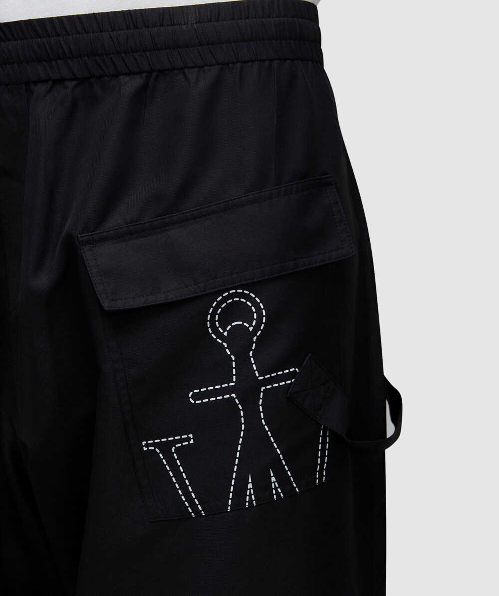 JW Anderson Twisted sweatpant | BLACK | SEVENSTORE