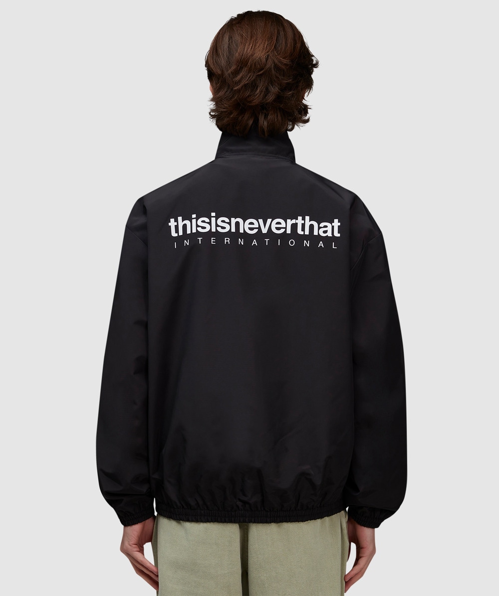 thisisneverthat Intl. team jacket | BLACK | SEVENSTORE