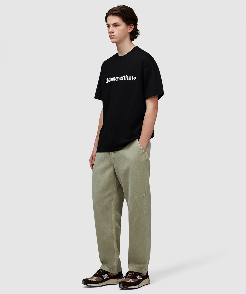 thisisneverthat T-logo t-shirt | BLACK | SEVENSTORE