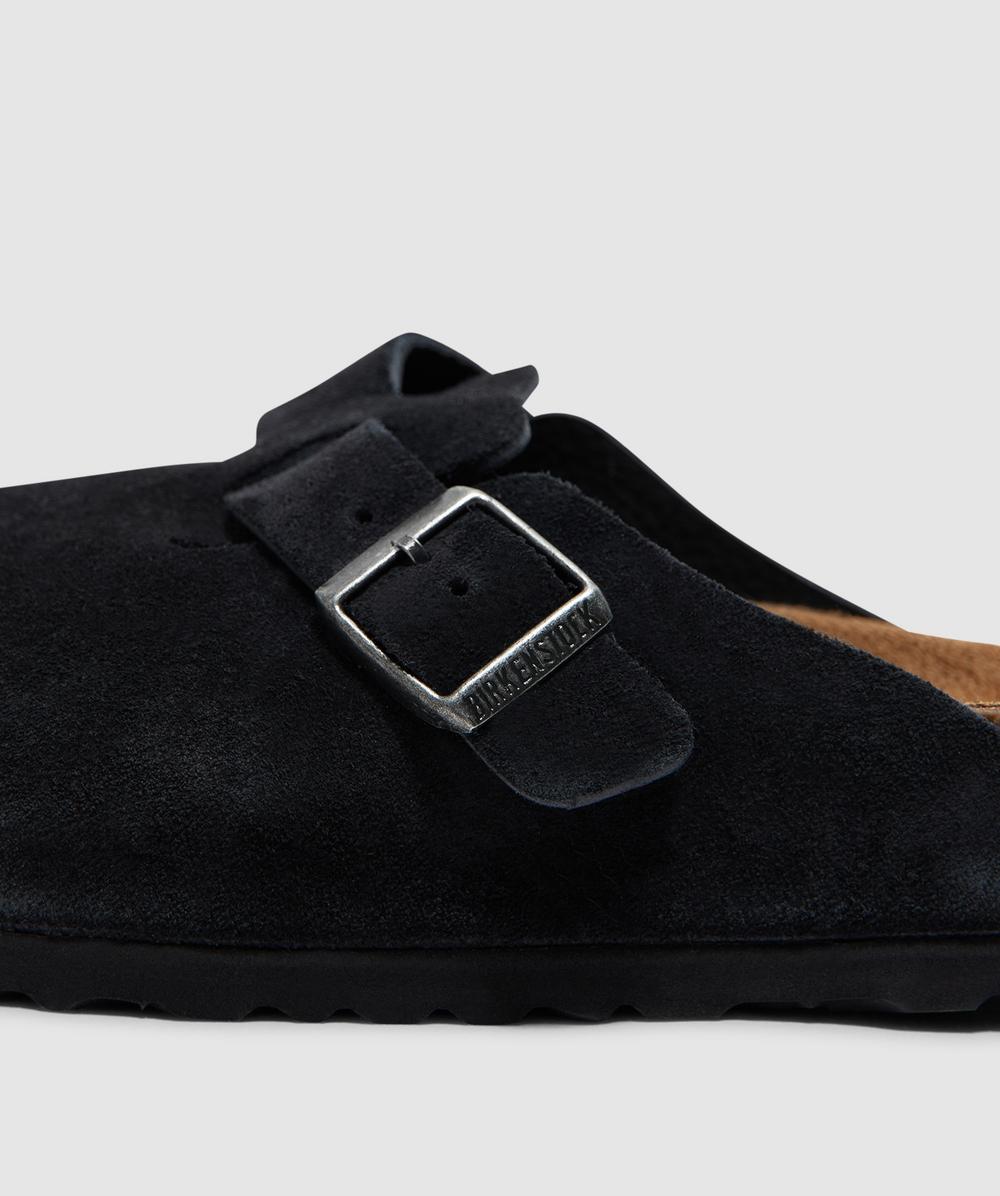 Birkenstock boston スエード　黒 23cm Birkenstock Boston Soft Footbed - Black Suede – Kith