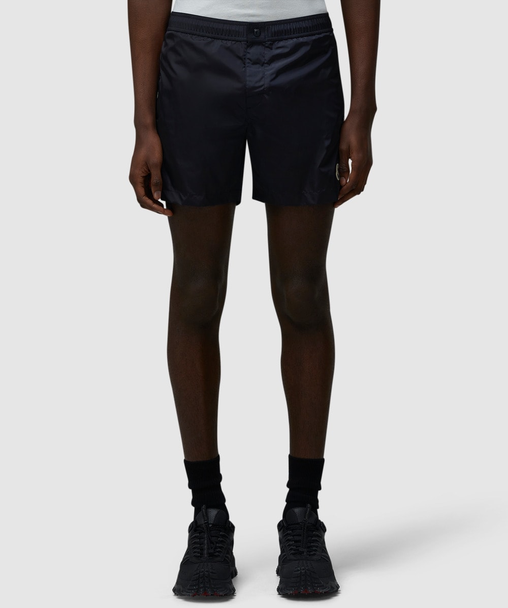 Moncler Swim Short (Navy - Xl) - Size XL, Male
