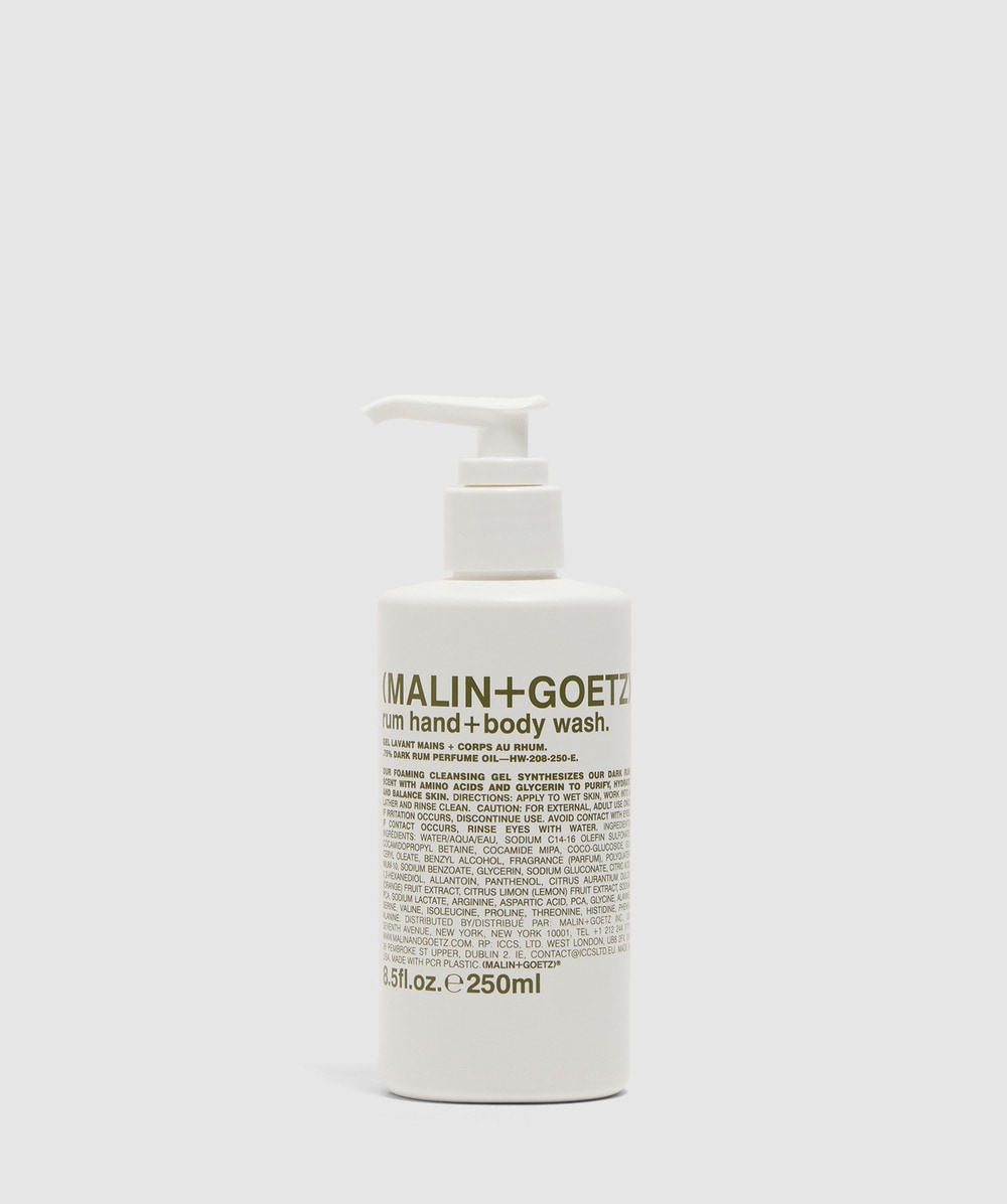 Malin+Goetz Rum Hand & Body Wash 250Ml (Multi - One Size) - Size ONE SIZE, Unisex