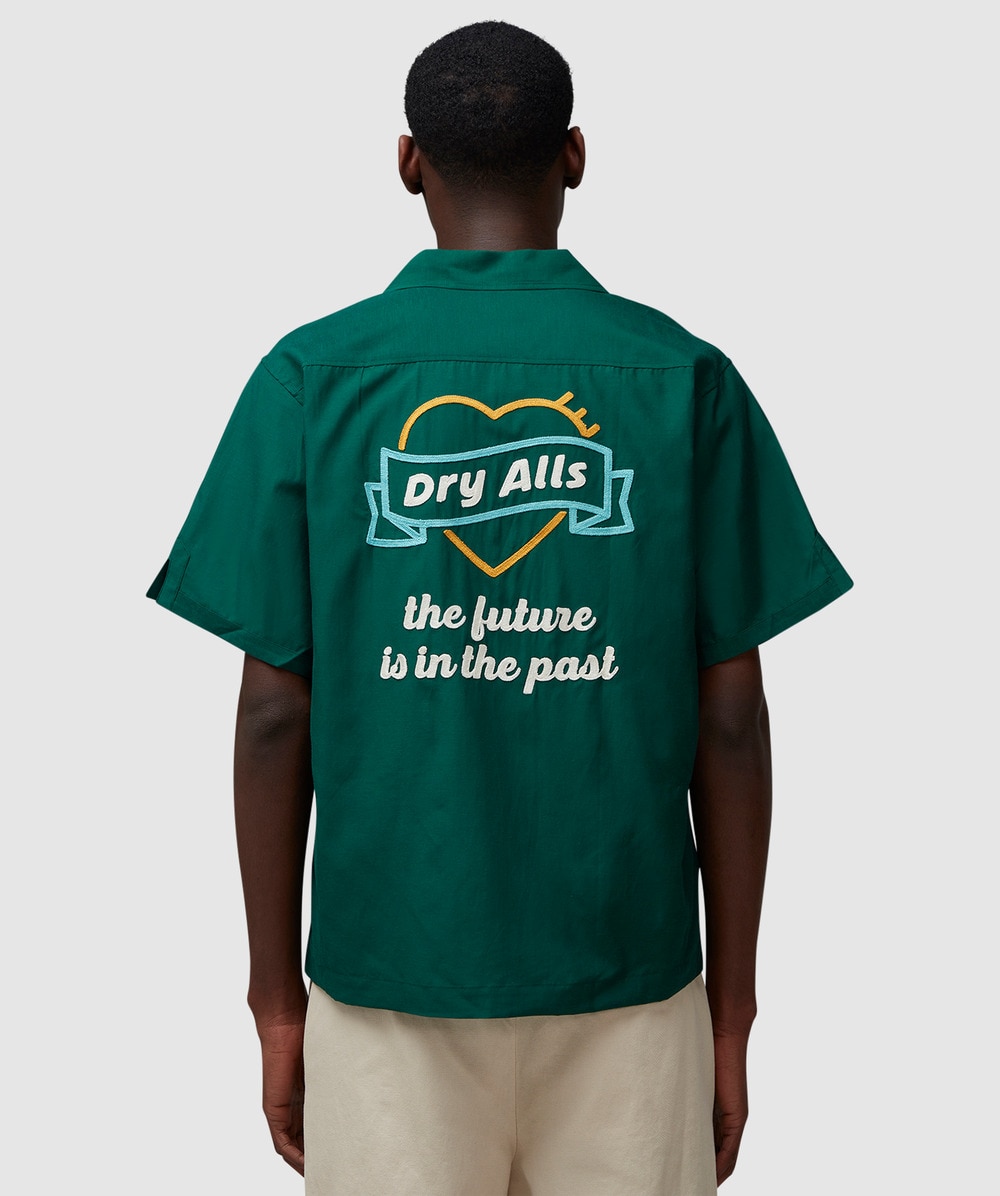 Human Made Bowling short sleeve shirt | GREEN | SEVENSTORE